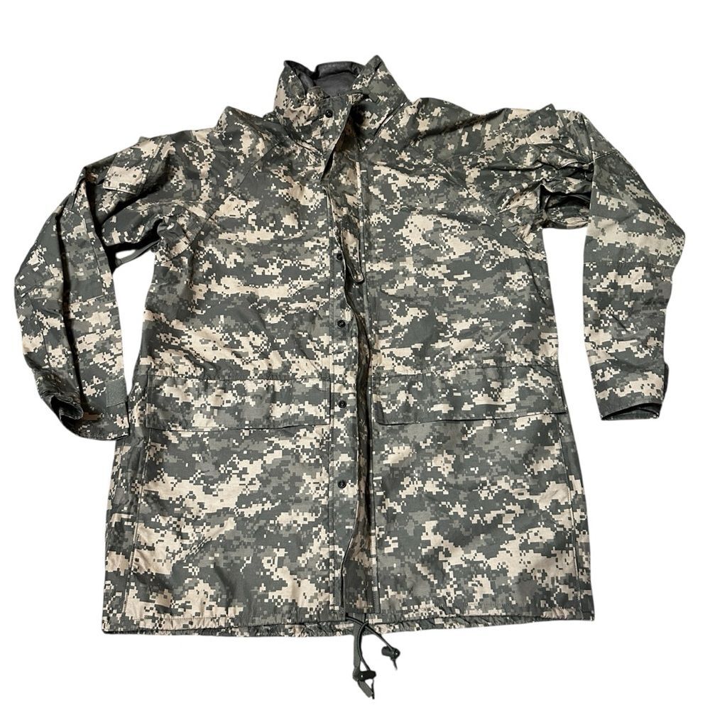 US Army Cold Weather Universal Camouflage Parka – Size Large Long